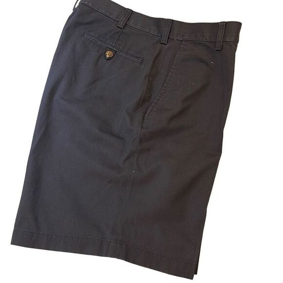 Jos A Banks Chino Shorts. Flat Front. Size 34. Navy 9” inseam - Picture 3 of 5